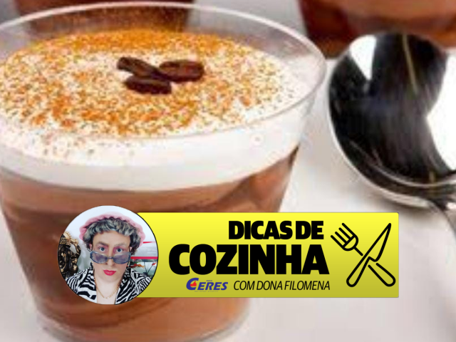 Dicas de Cozinha 28/04: Mousse de cappuccino – Sobremesa de Inverno