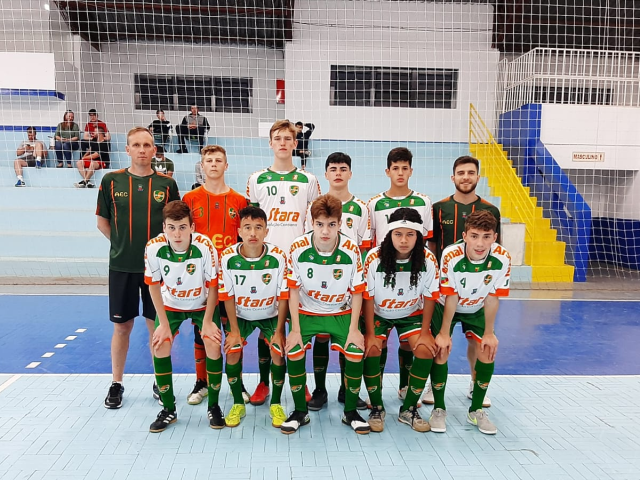 Arsenal de Não-Me-Toque garante classificação na Taça TG Sub-15 de Futsal