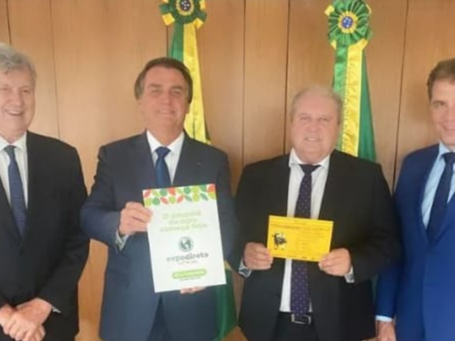 Presidente Bolsonaro é convidado para a Expodireto Cotrijal 2022